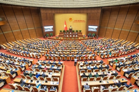 Kỳ họp thứ 9 Quốc hội khóa XV (Ảnh: Hồng Phong).
