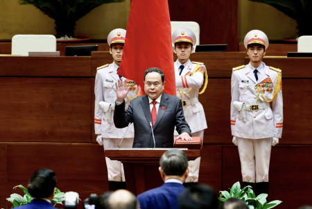 Ông Trần Thanh Mẫn tiếp tục được bầu giữ chức vụ Chủ tịch Quốc hội