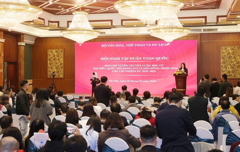 Hơn 1.000 đại biểu dự Tập huấn tuyên truyền về bầu cử Quốc hội khóa XVI và HĐND các cấp nhiệm kỳ 2026-2031- Ảnh 2. Hơn 1.000 đại biểu dự Tập huấn tuyên truyền về bầu cử Quốc hội khóa XVI và HĐND các cấp nhiệm kỳ 2026-2031- Ảnh 2.