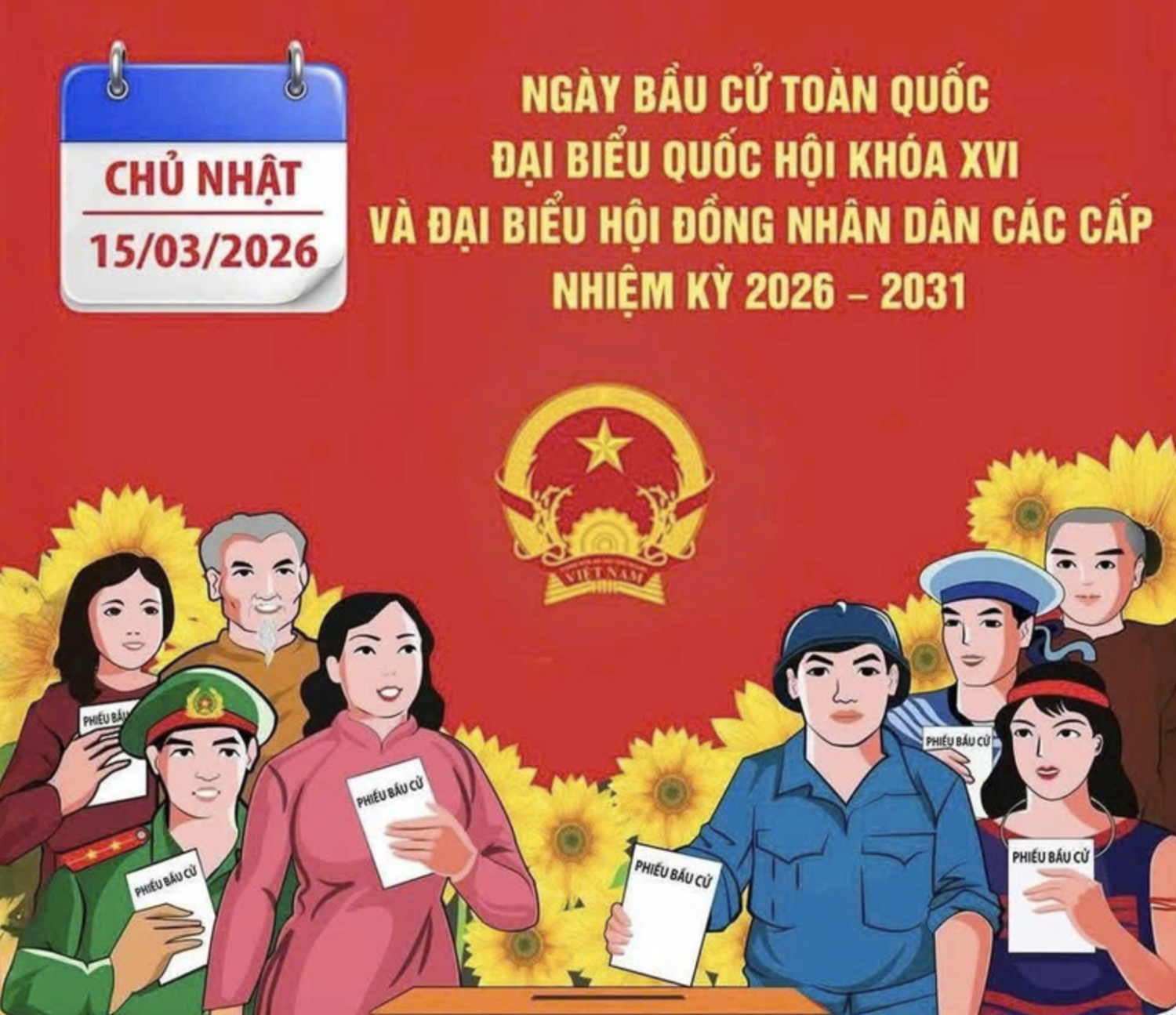 Ngày hội của dân chủ và trách nhiệm công dân