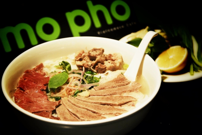 Món phở bò của nhà hàng Mơ Phở ở London, năm 2013. Ảnh: Mo Pho